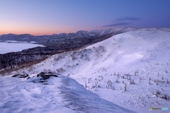 北海道・美幌町 冬の美幌峠の夜明け 2