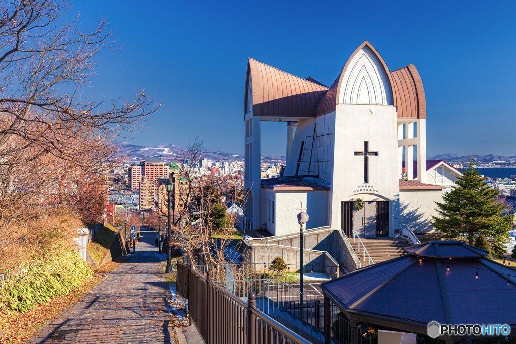 北海道・函館市 冬の風景