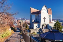 北海道・函館市 冬の風景