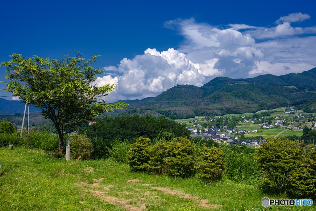 長野県・筑北村 やすらぎスポーツ広場の風景