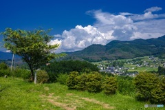 長野県・筑北村 やすらぎスポーツ広場の風景