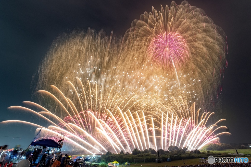 茨城県・常総きぬ川花火大会 2018 4