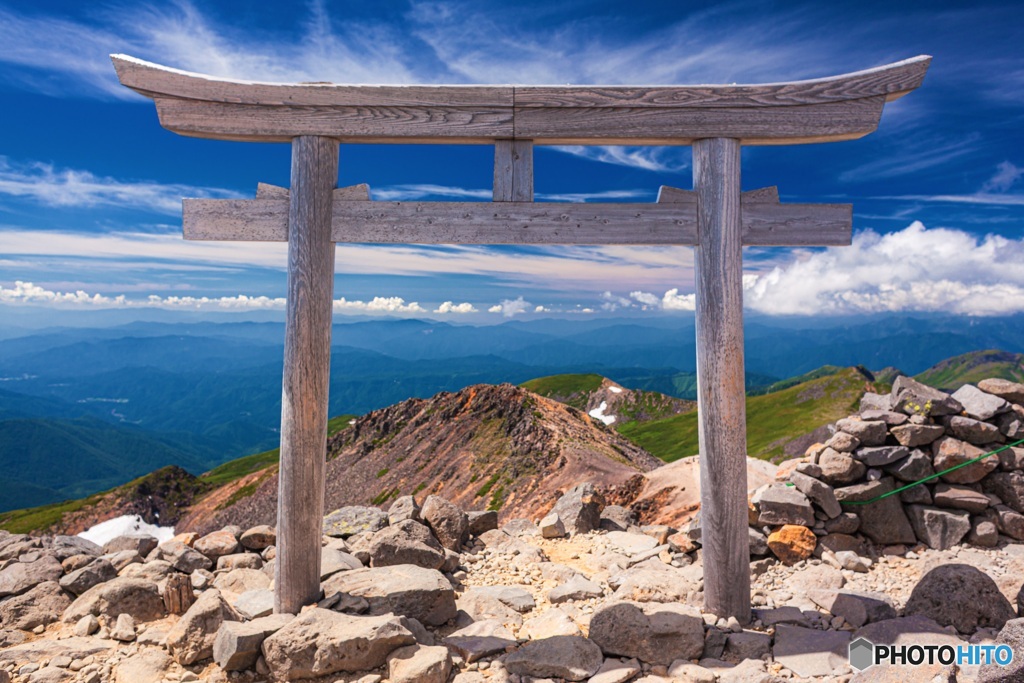 岐阜県・夏の乗鞍岳の風景 2
