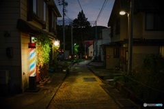 長野県・夕方の野沢温泉村 3