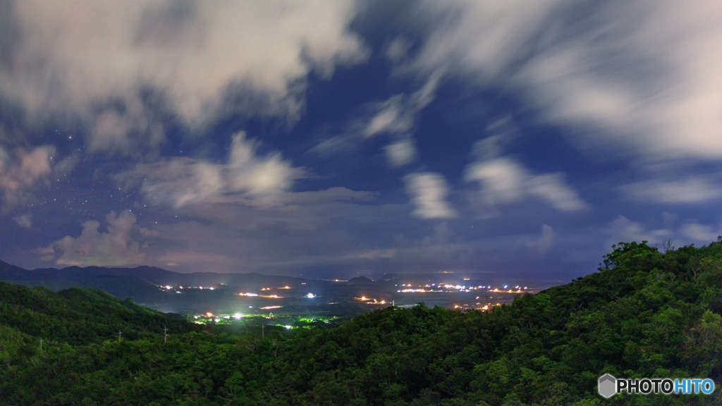 沖縄県・石垣島の夜景 3