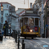 リスボン 早朝の街角