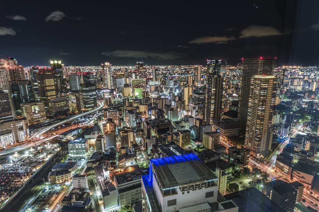 夕暮れ時　梅田スカイビルより（３）