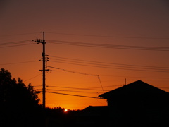 日々の夕暮れ