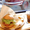 牡蠣バーガー