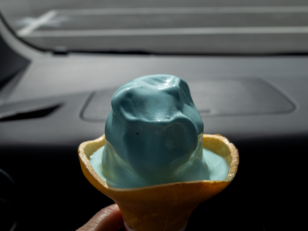 碧のソフトクリーム