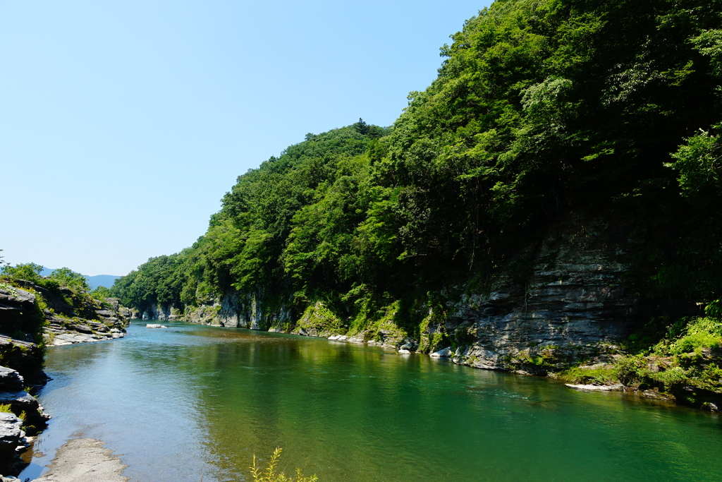 夏の長瀞