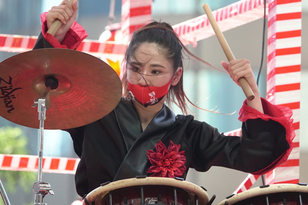 野和太鼓　ひとひら　リーダー　 Nagai Ayaka