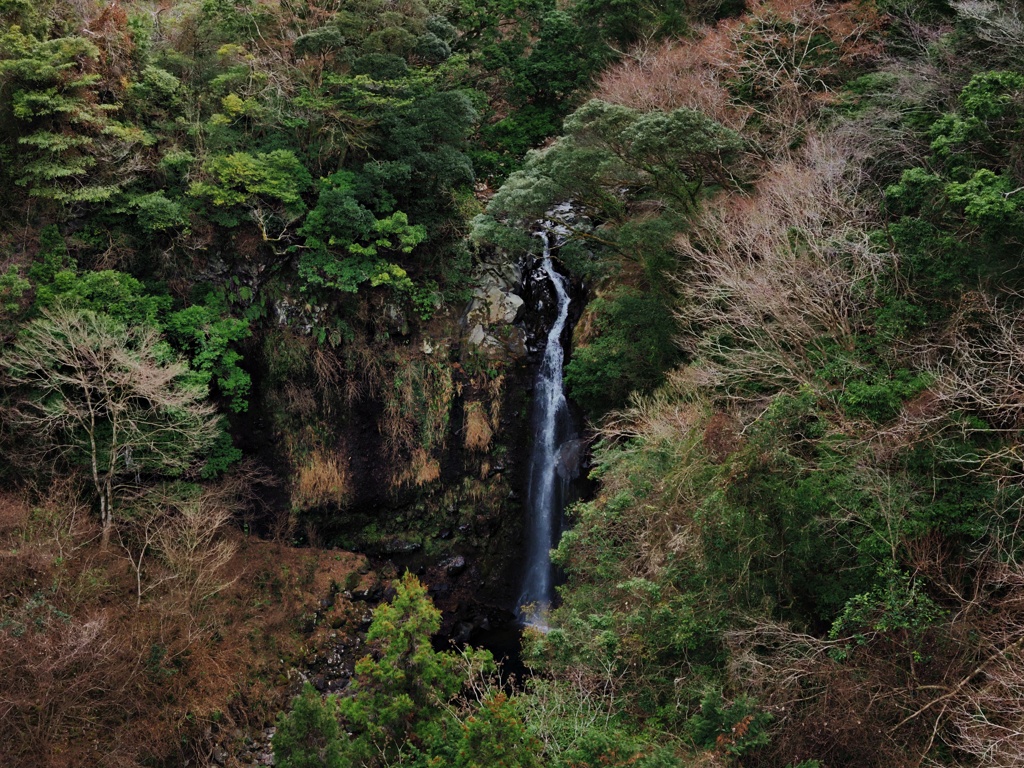 大棚の滝、俯瞰