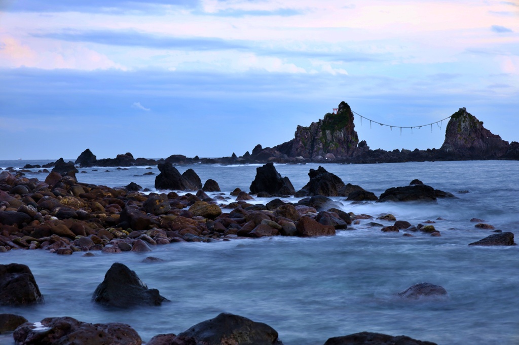 真鶴海岸（曇）