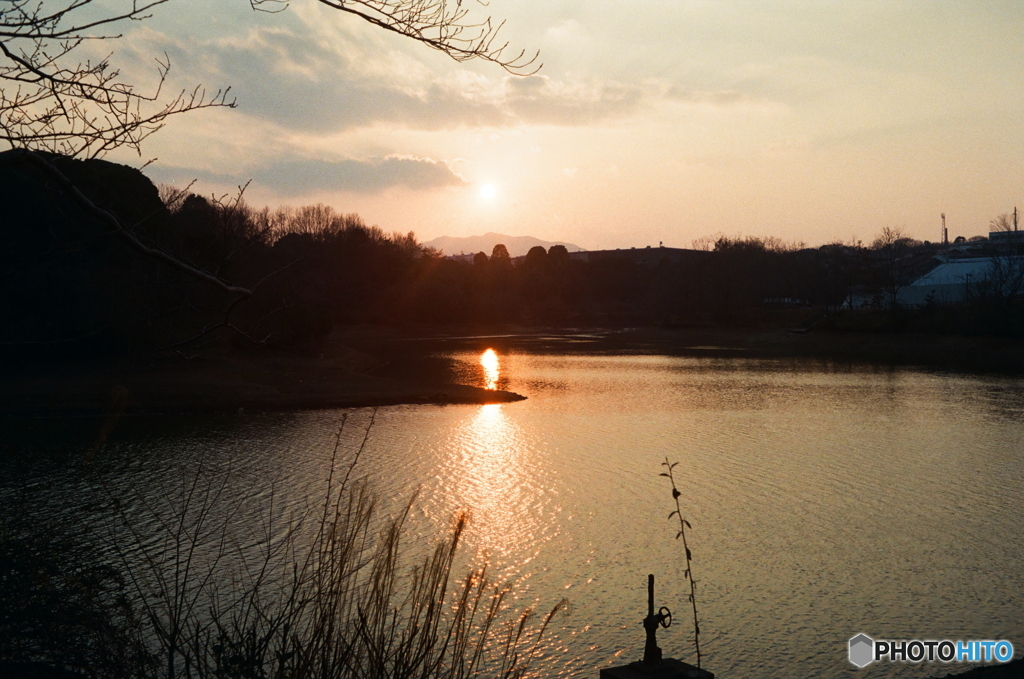 今更ですが2月の夕陽film(^o^;
