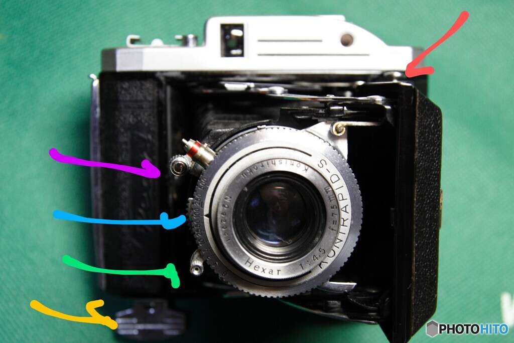 カメラ考察/昔は左利き用？(・・;)r