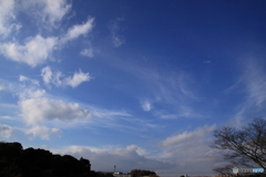 冬晴れの空(^o^)w
