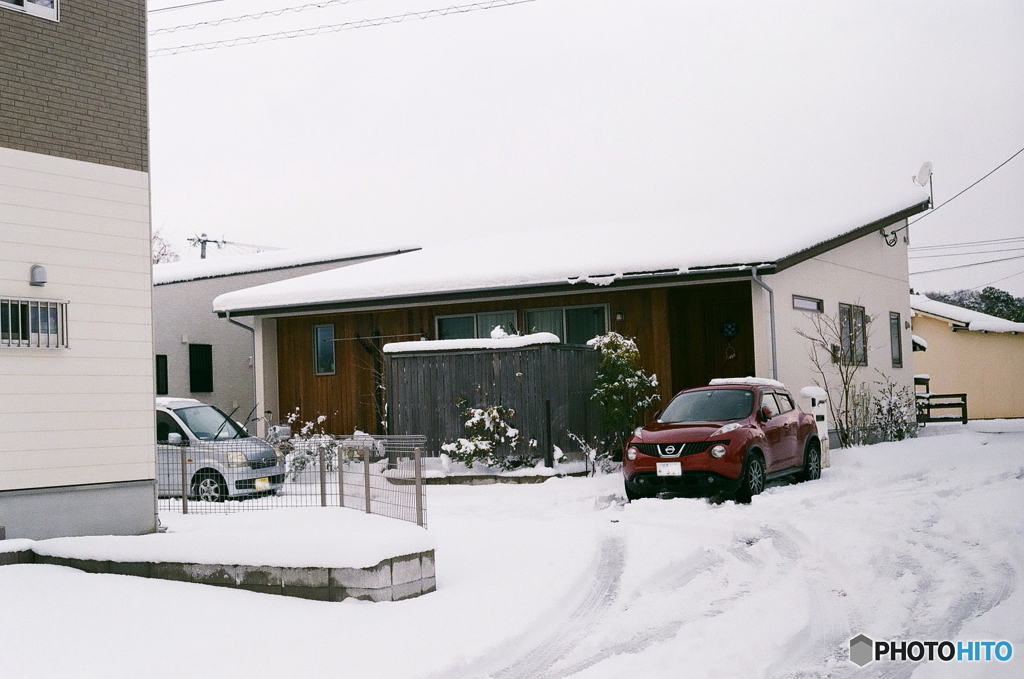 4年前雪の日(=^・^=)film