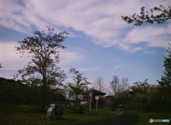 夕暮れの公園film