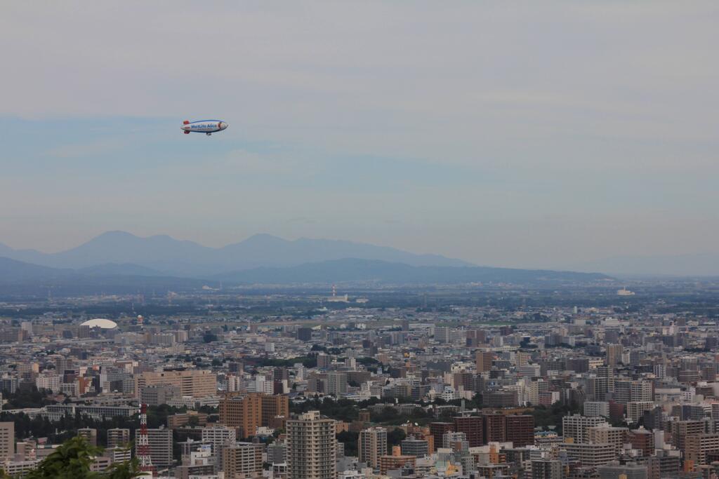 気球に乗って