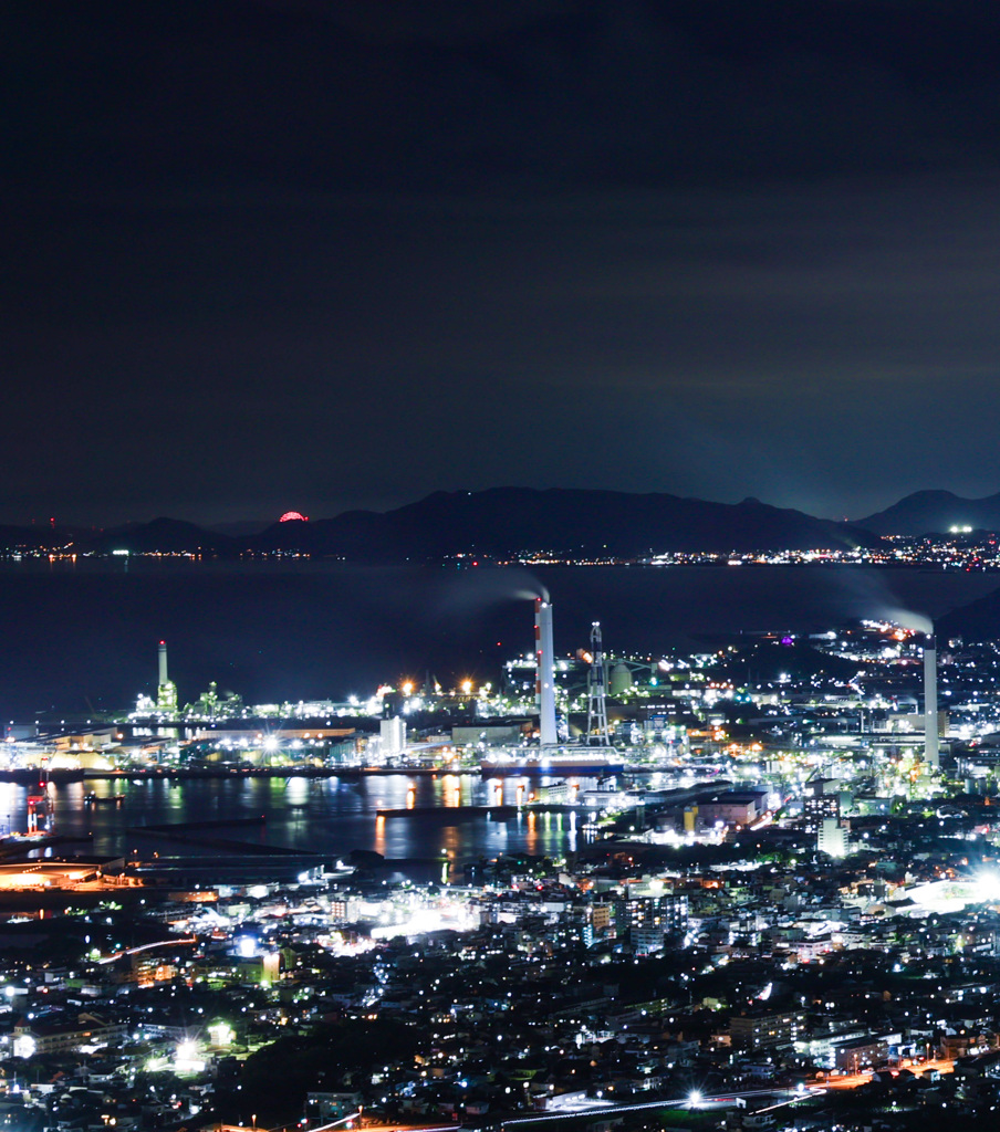 工場夜景