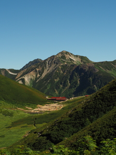 鷲羽と双六小屋