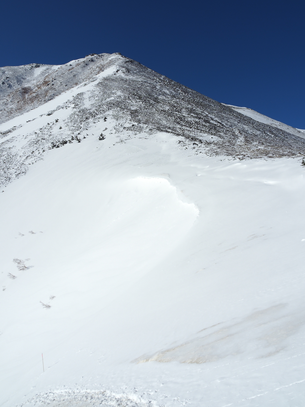 2022　残雪期　常念岳ニセピーク