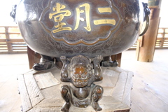 東大寺二月堂にて