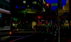 通り過ぎるカラー