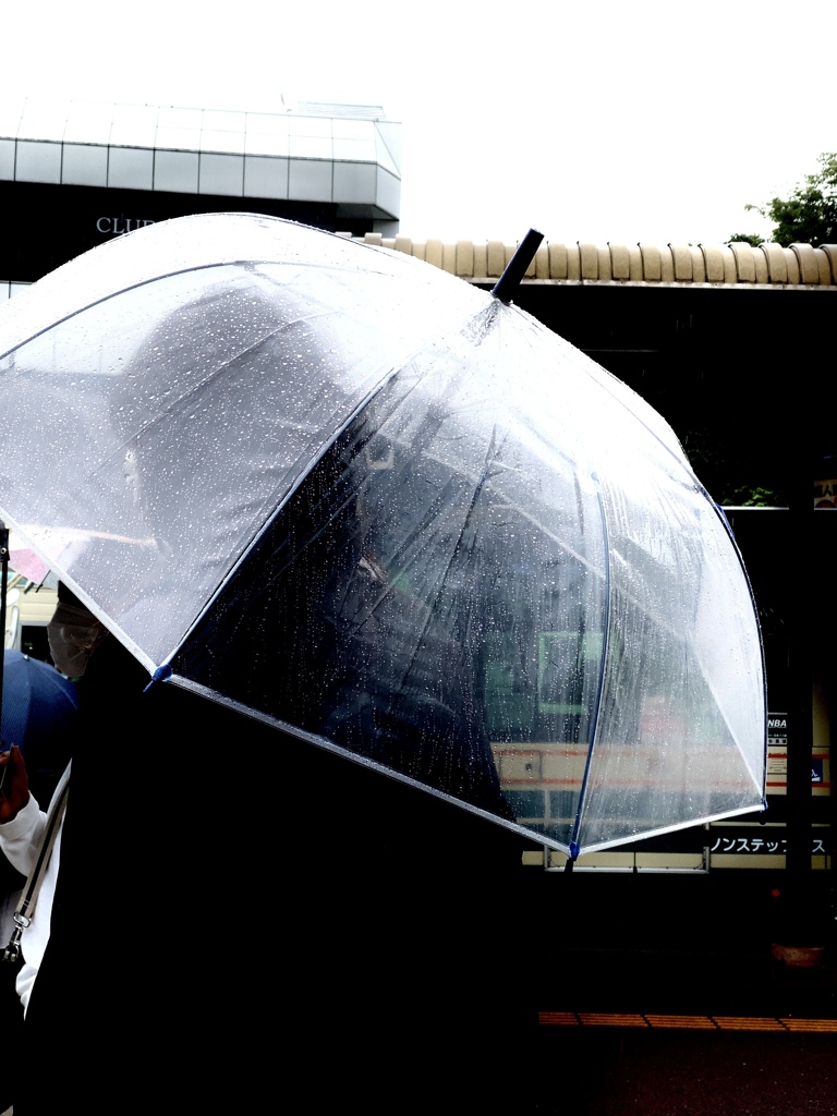 水滴と傘