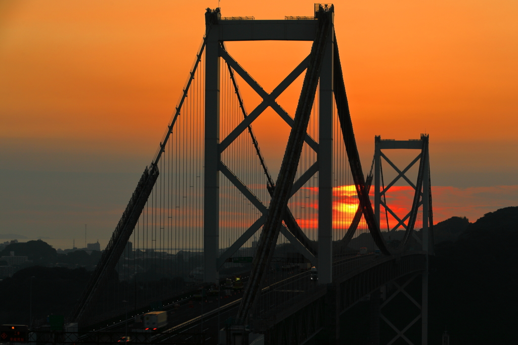 夕暮れの情景