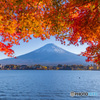 富士山と紅葉