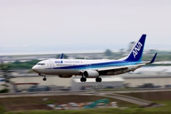 流し撮りANA