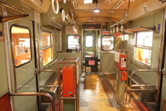 キハ52形の車内の運転席