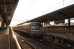 伊豆箱根鉄道駿豆線の三島駅にて