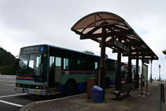 ロープーウェイからバスに乗り換え、延暦寺へ