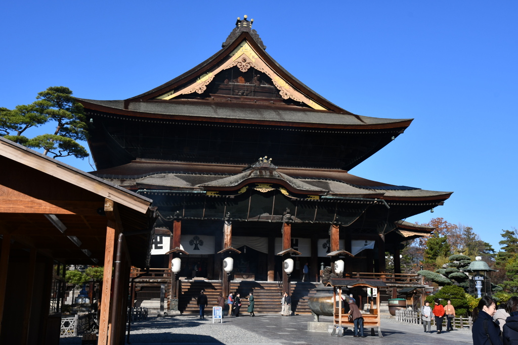 善光寺に到着！