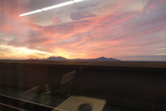 上越新幹線の車内より