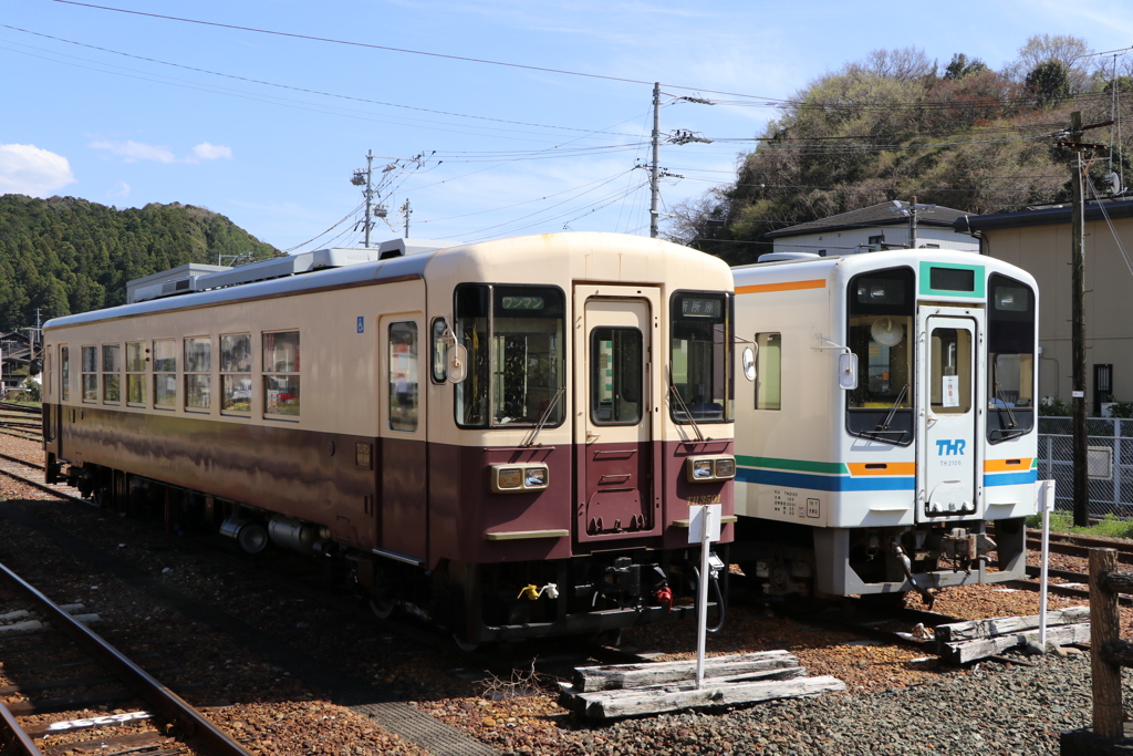 天竜二俣駅に留置されていた車両たち