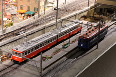 箱根登山鉄道と東急電鉄の旧型車両