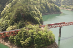 奥大井湖上駅の風景②