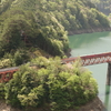 奥大井湖上駅の風景②