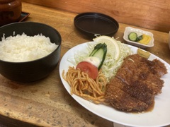 ロースかつ定食