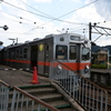 鶴来駅に停車中の元東急電鉄の車両