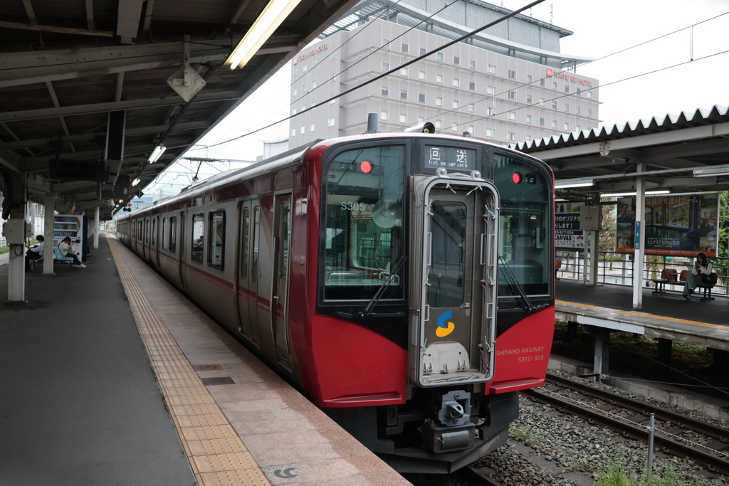 上田駅に到着！！