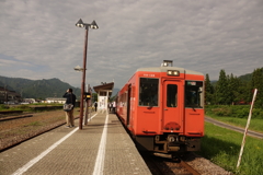 只見駅から会津若松駅へ