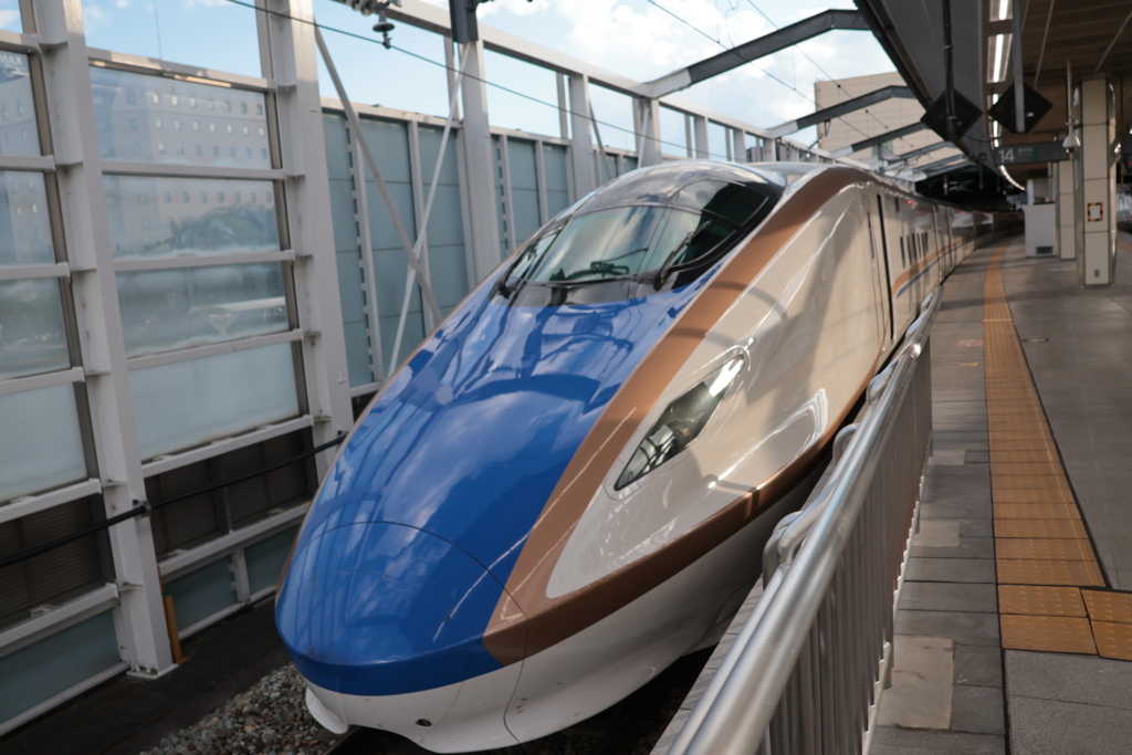 あさま号で東京駅へ！