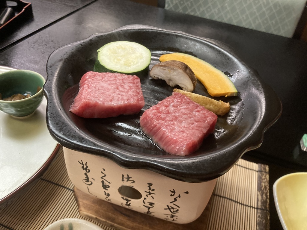 おおみや旅館の夕食➂