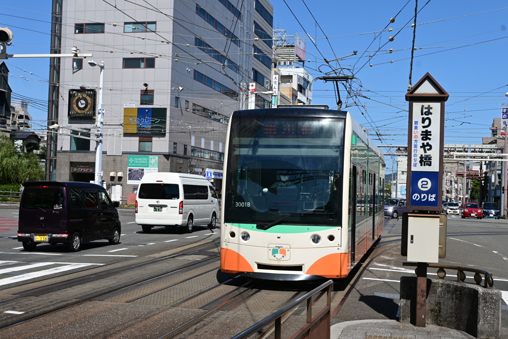 高知城へ