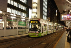 夜の広島電鉄➂